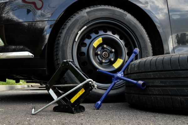 How to change a flat tire