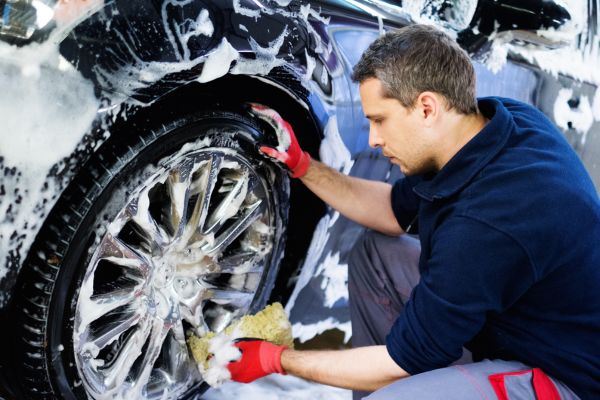 Eco-friendly car cleaning